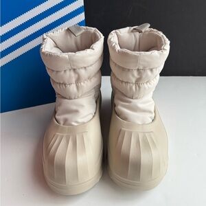 NWT Women's Size 9.5 Adidas AdiFOM Superstar Winter Boots - Wonder Beige